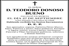 Teodoro Donoso Bueno